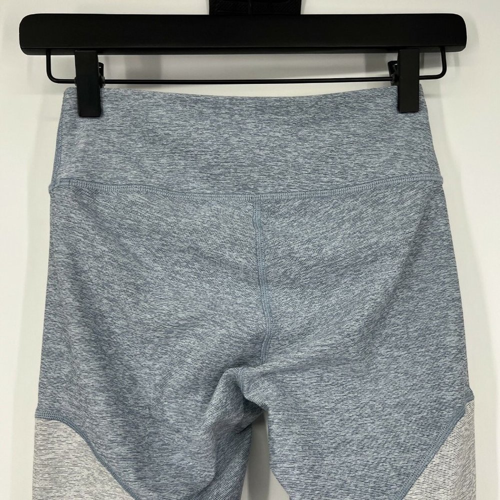 Outdoor Voices Springs 7/8 Leggings Blue Gray Pink Colorblock - Picture 9 of 10